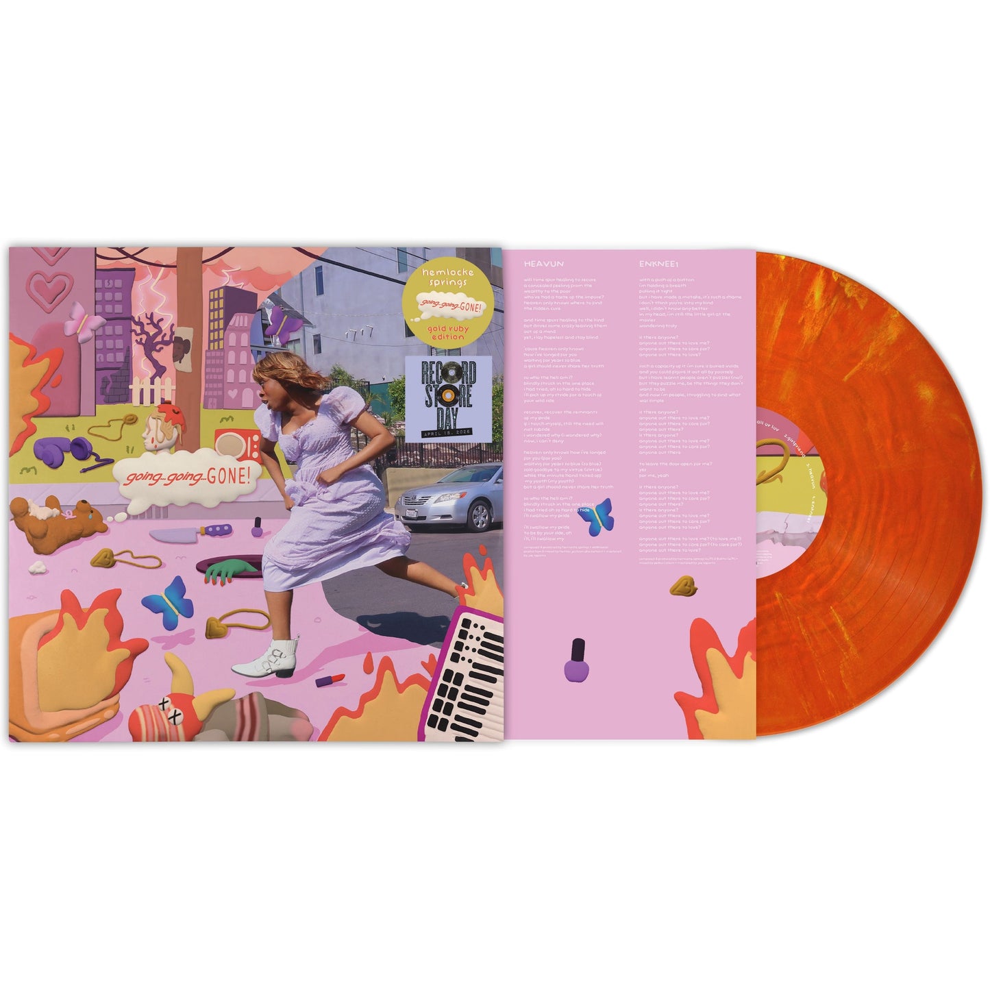 Cast - Yeah Yeah Yeah (translucent/marbled LP RSD26)