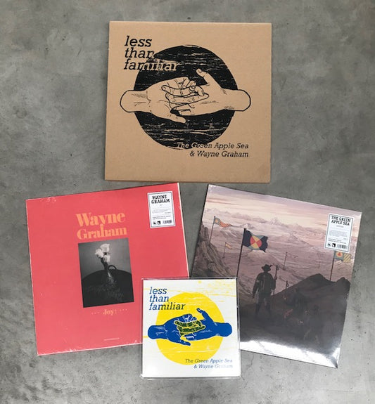 K&F Records - The Green Apple Sea / Wayne Graham LP Bundle (2LPs+7inch)
