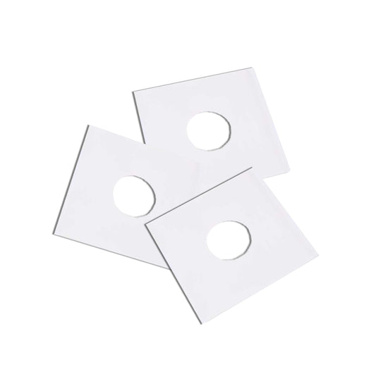 Vinyl-Innenhülle, weiß, gefüttert, antistatisch (12 inch)