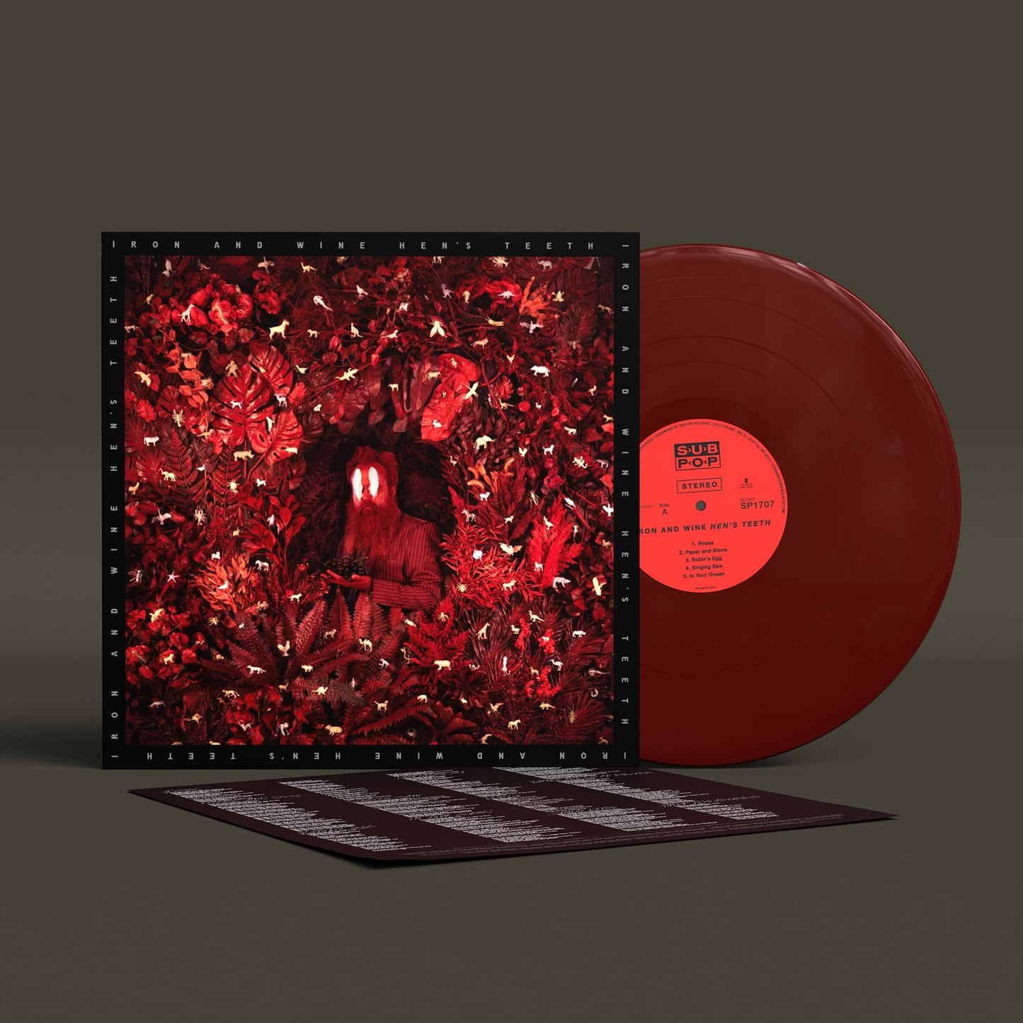 Iron & Wine - Hen’s Teeth (oxblood LP) - VÖ: 27.02.2026