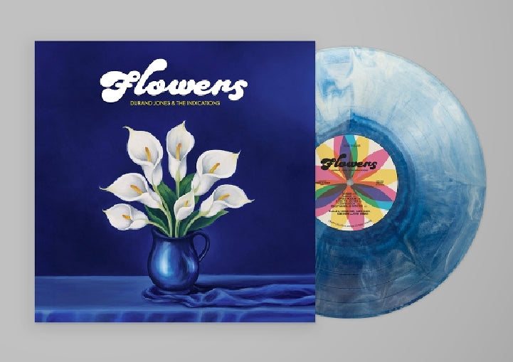 Durand Jones & The Indications - Flowers (blue iceberg splatter LP)