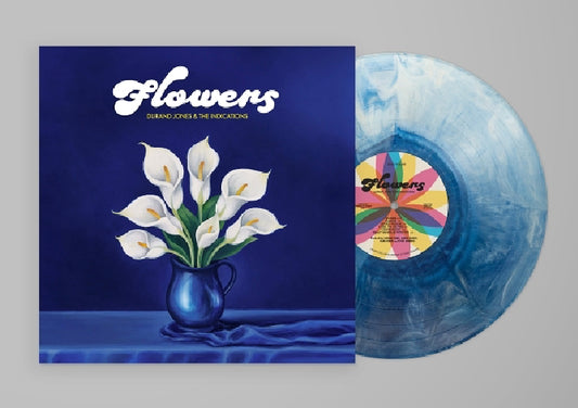 Durand Jones & The Indications - Flowers (blue iceberg splatter LP)