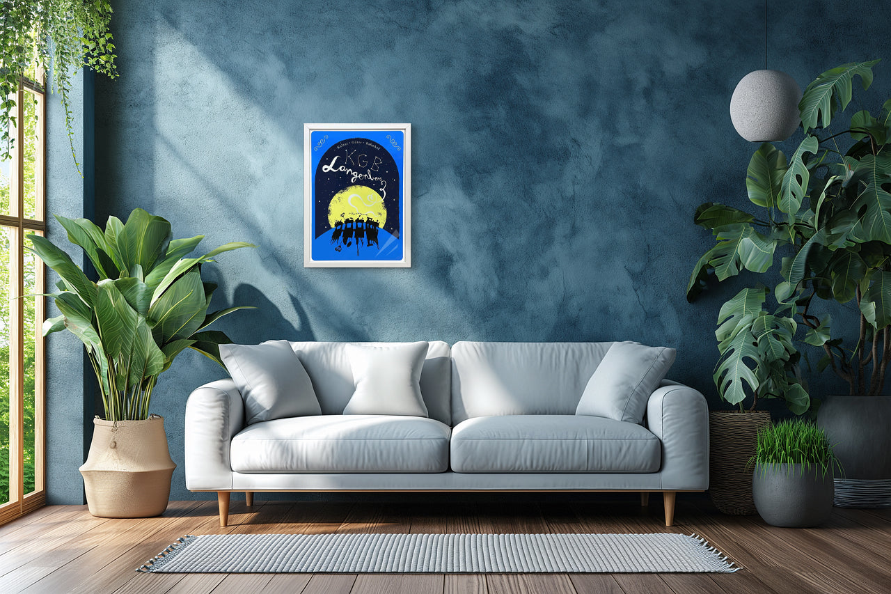 Limitiertes KGB-Siebdruckposter (35 x 50 cm)