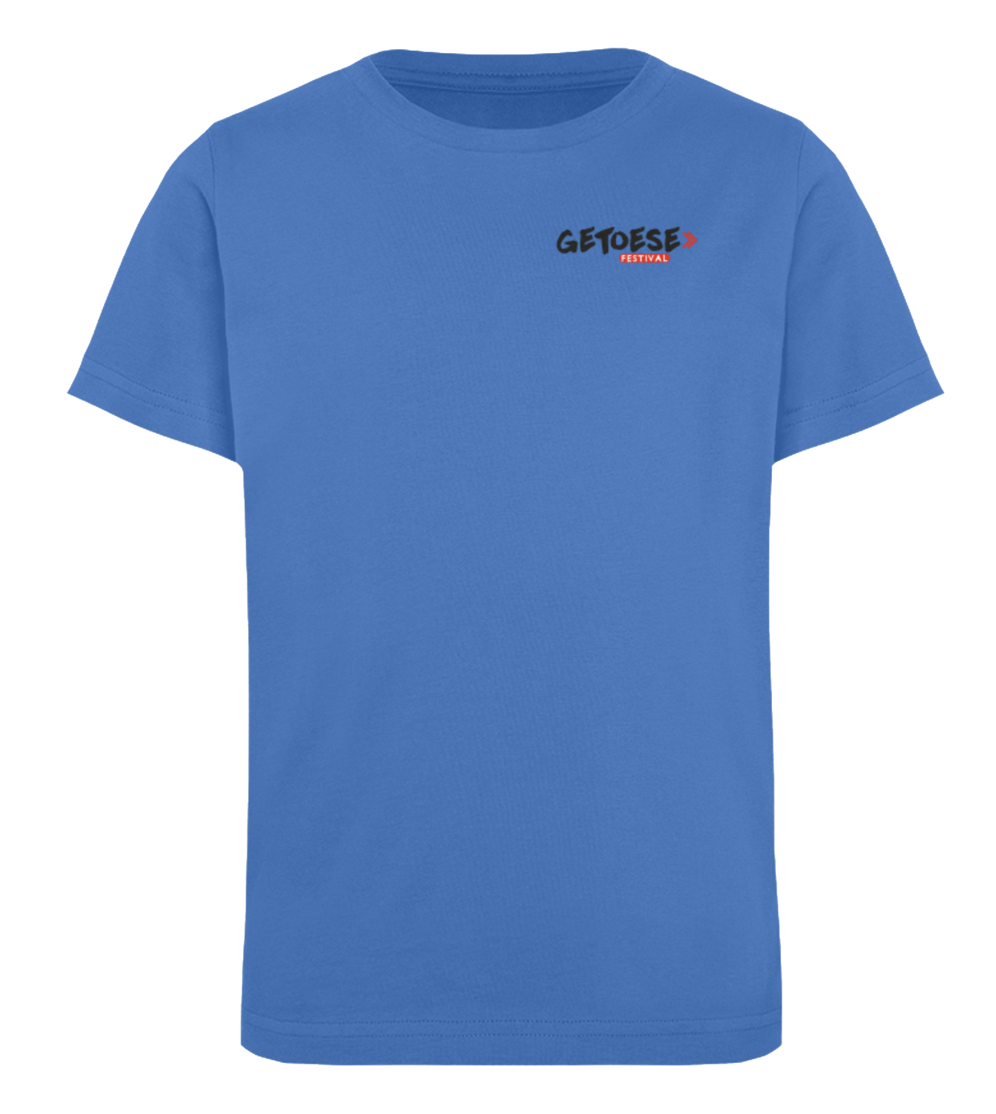 Getoese Kids T-Shirt mit schwarzem Print, verschiedene Farben (Größen 98-164)