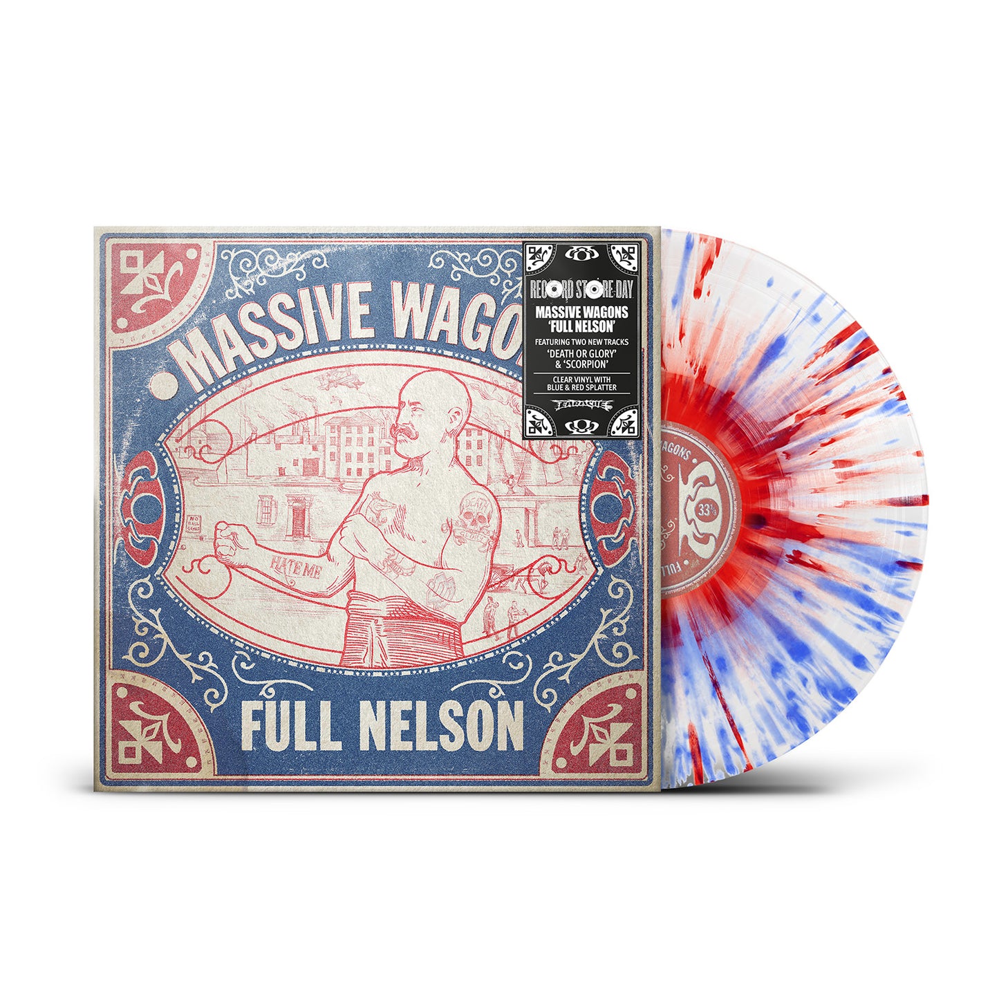 Massive Wagons - Full Nelson (red/blue splatter LP RSD26)