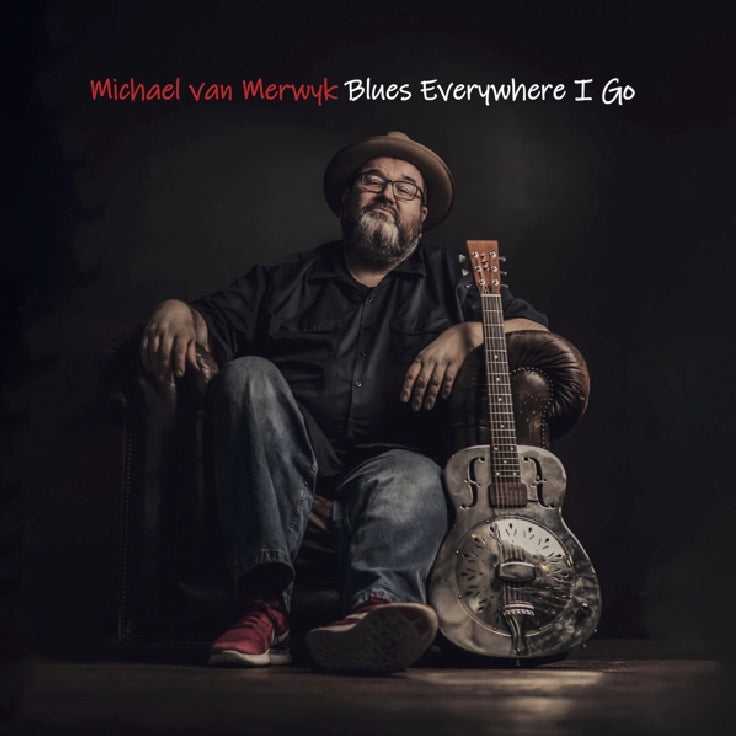 Michael van Merwyk - Blues Everywhere I Go (transparent red marbled LP)