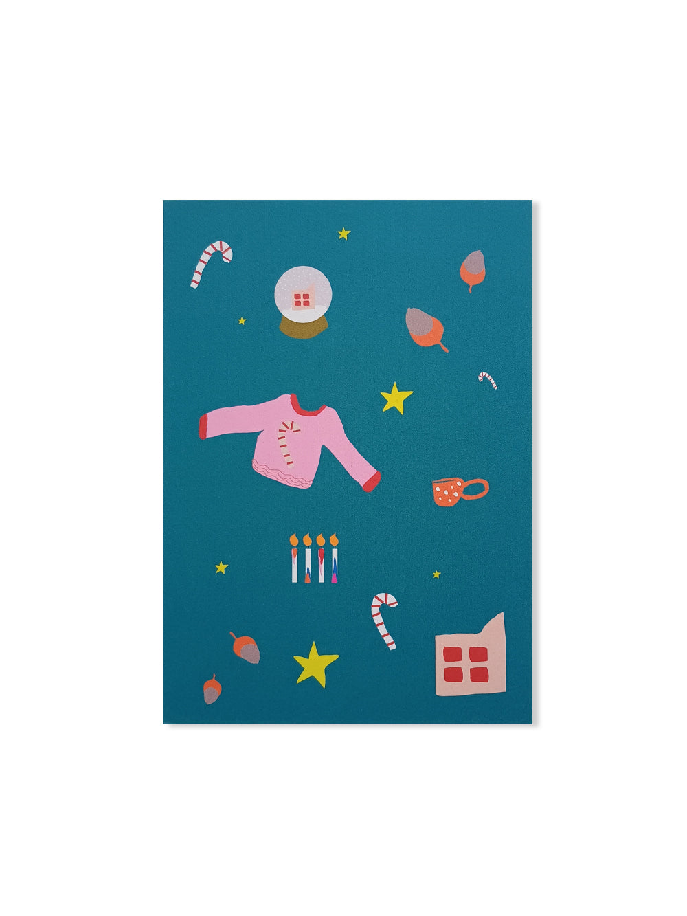 adventszeit (Design-Postkarte)