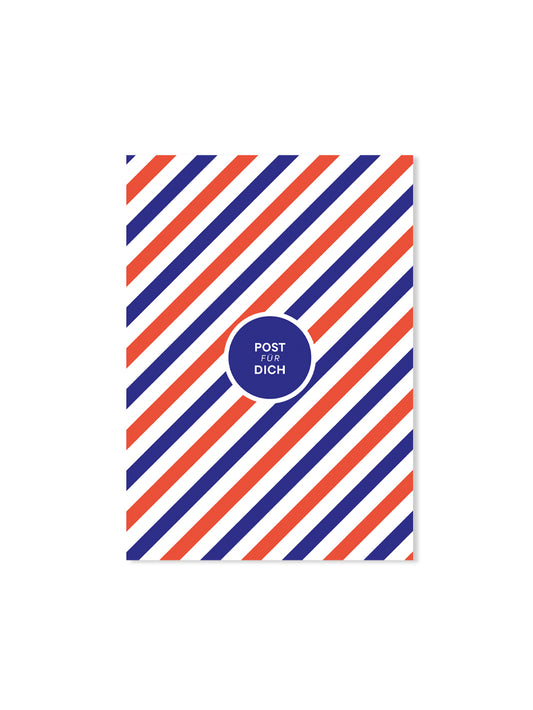Post für dich (Design-Postkarte)
