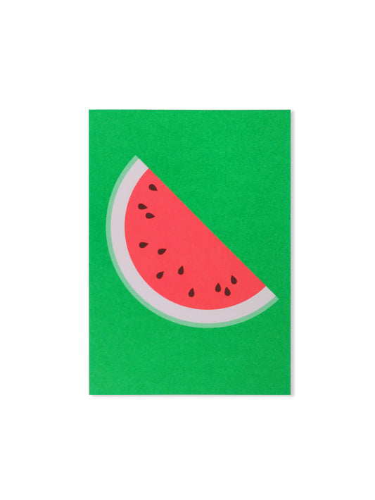 Wassermelone (Design-Postkarte)