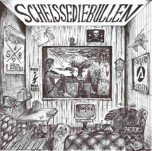 Scheissediebullen - Simultation eines guten Lebens (black LP + download code)