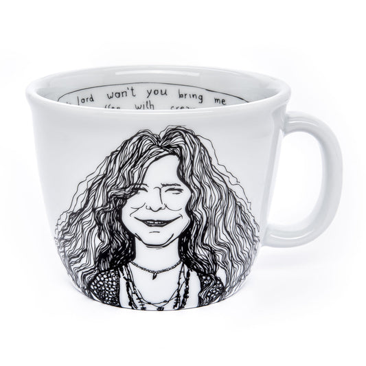 Janis Joplin (Designtasse)
