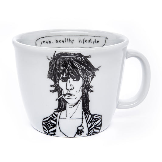 Keith Richards (Designtasse)