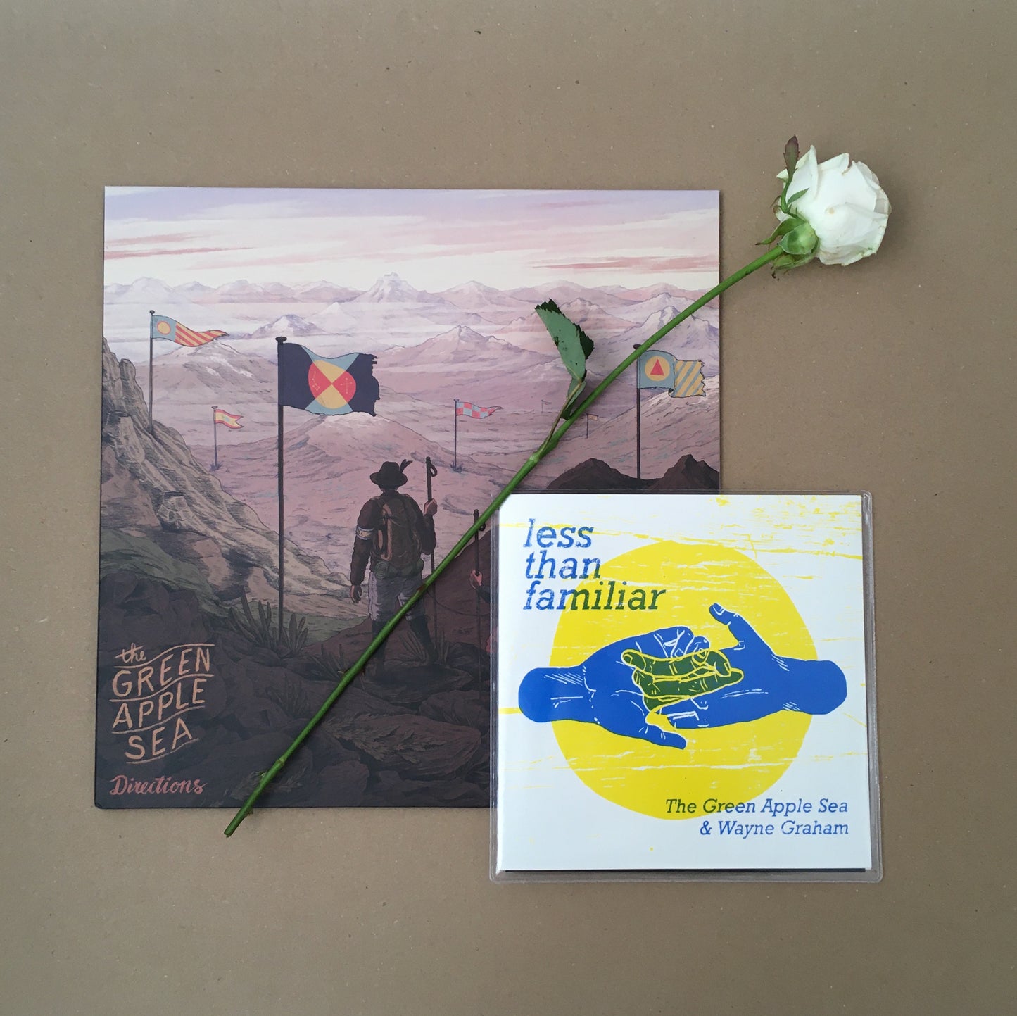 K&F Records - The Green Apple Sea / Wayne Graham LP Bundle (2LPs+7inch)