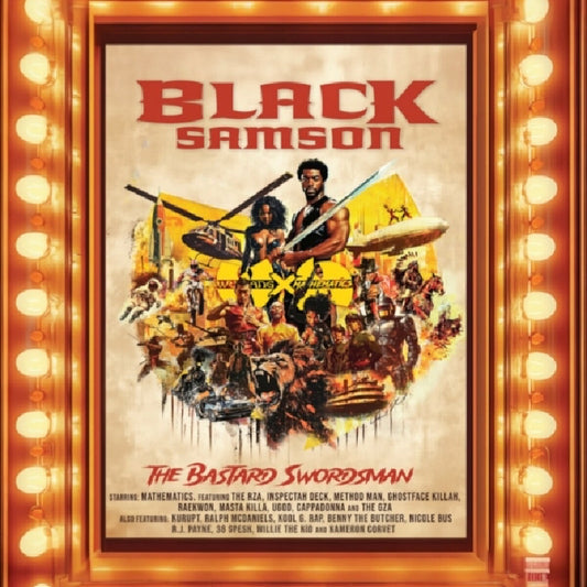 Wu-Tang And Mathematics - Black Samson, The Bastard Swordsman (black LP)