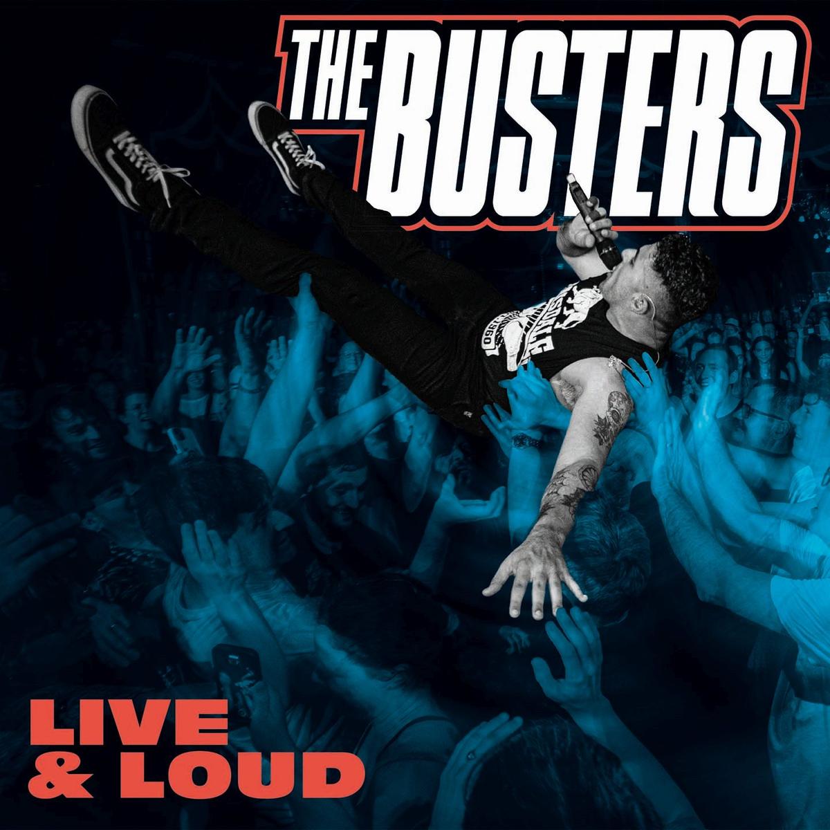 The Busters - Live & Loud (blue LP)