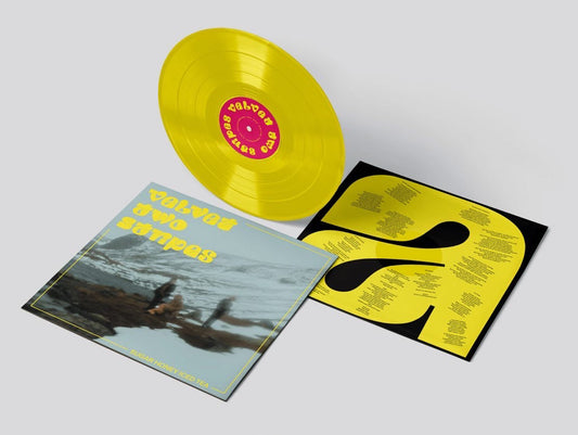 Velvet Two Stripes - Sugar Honey Iced Tea (clear yellow LP)