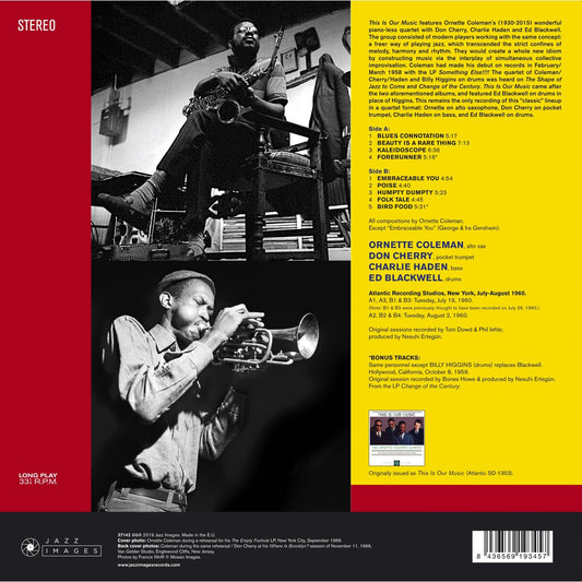 Ornette Coleman - This Is Our Music (black LP)