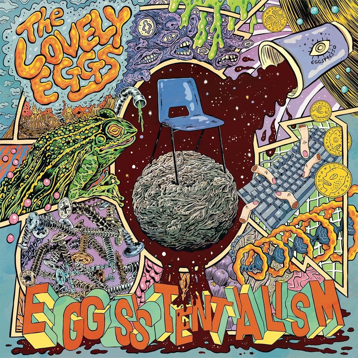 The Lovely Eggs - Eggsistentialism (mind green LP)