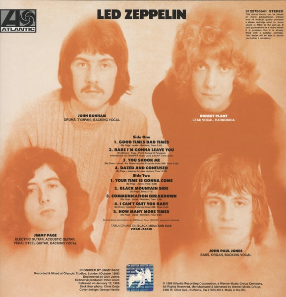 Led Zeppelin - Led Zeppelin (LP)