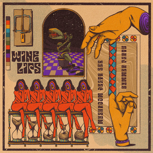 Wine Lips - Mushroom Death Sex Bummer Party (coloured splatter LP)
