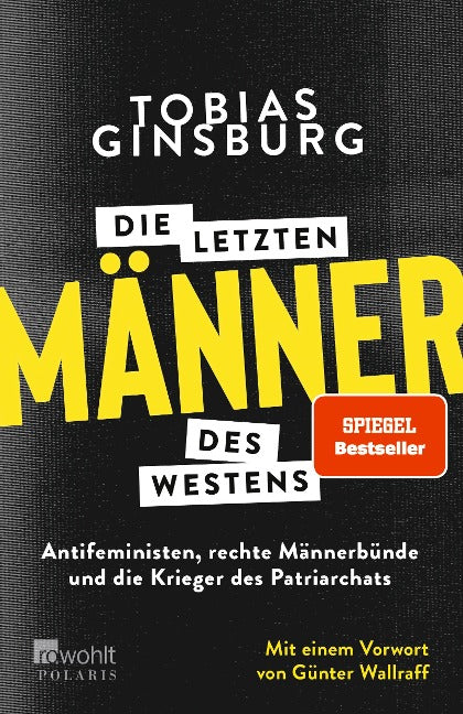Tobias Ginsburg - Die letzten Männer des Westens (Buch)