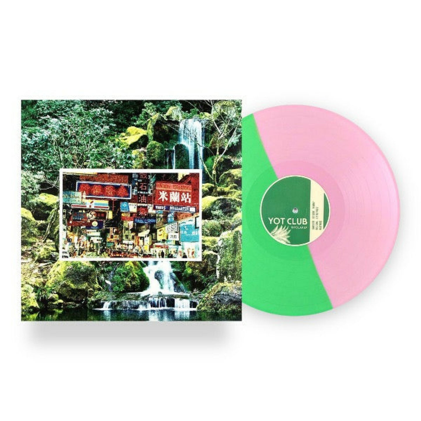 Yot Club - Bipolar/Nature Machine (pink & green LP)