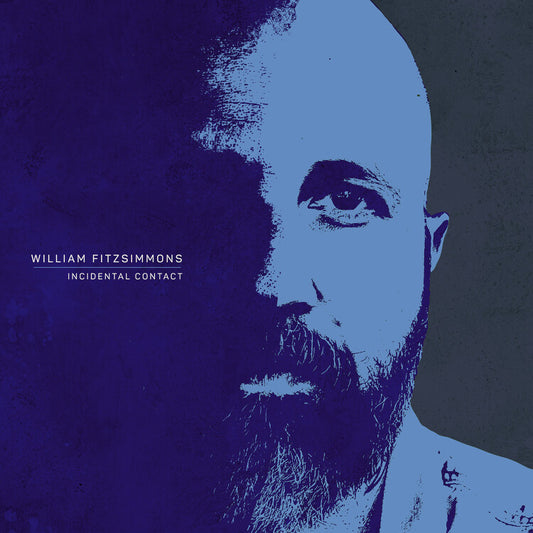 William Fitzsimmons - Incidental Contact (transparent blue LP)