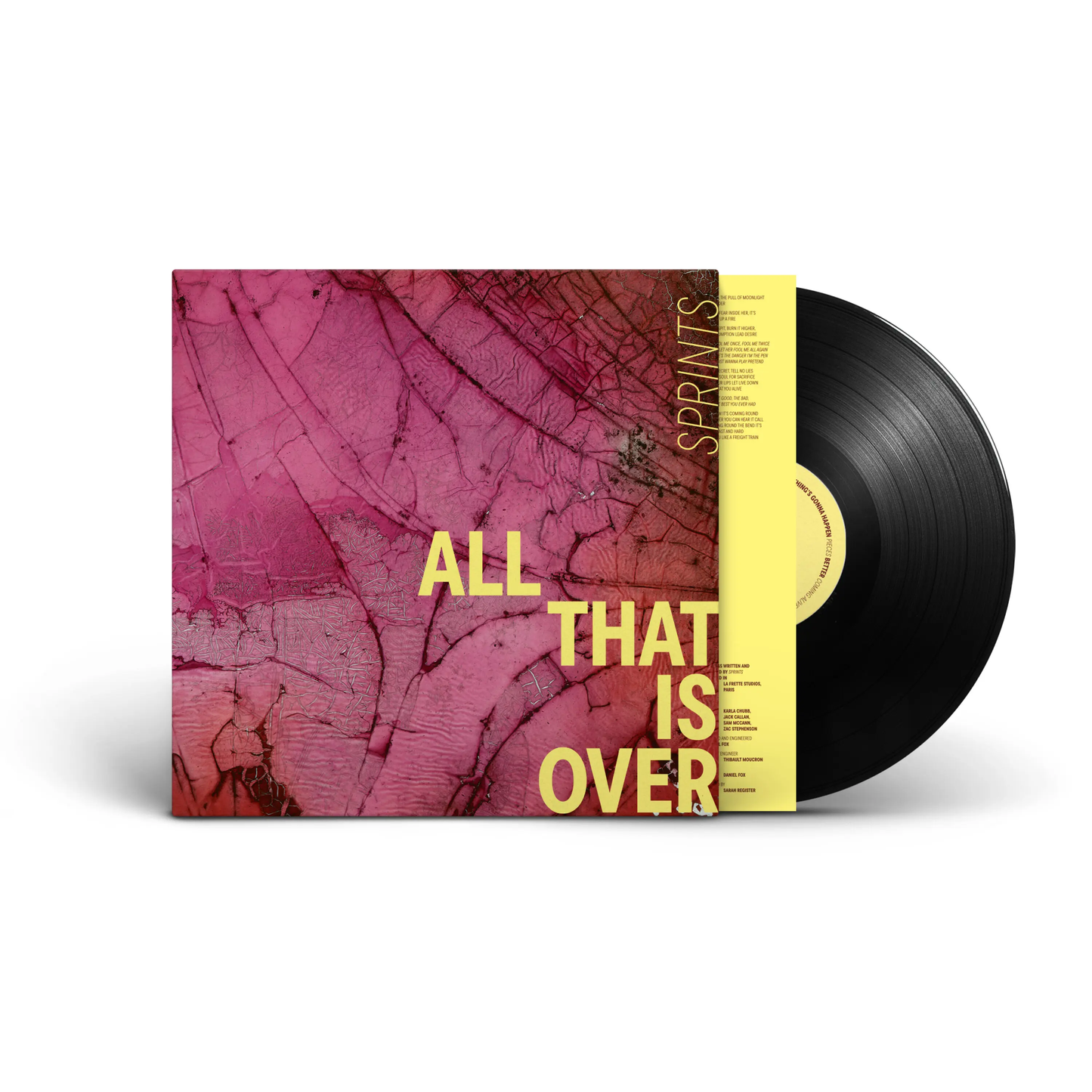 Sprints - All That Is Over (black LP)