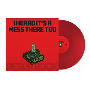 Aesop Rock - I Heard It's A Mess There Too (apo red LP) - VÖ: 12.12.2025