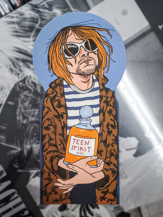 Kurt Cobain (Design-Postkarte)