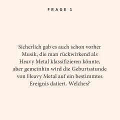 Heavy Metal-Quiz (Gesellschaftsspiel)