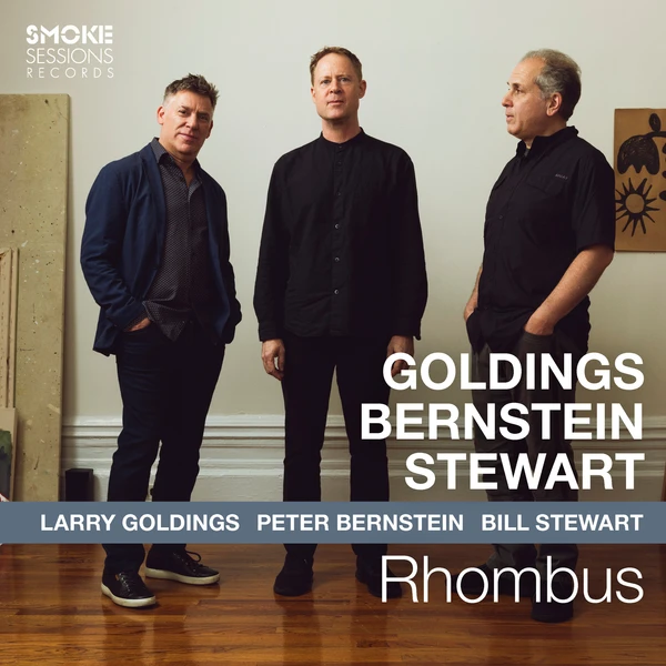 Larry Goldings, Peter Bernstein, Bill Stewart - Rhombus (black LP) - VÖ: 07.08.26