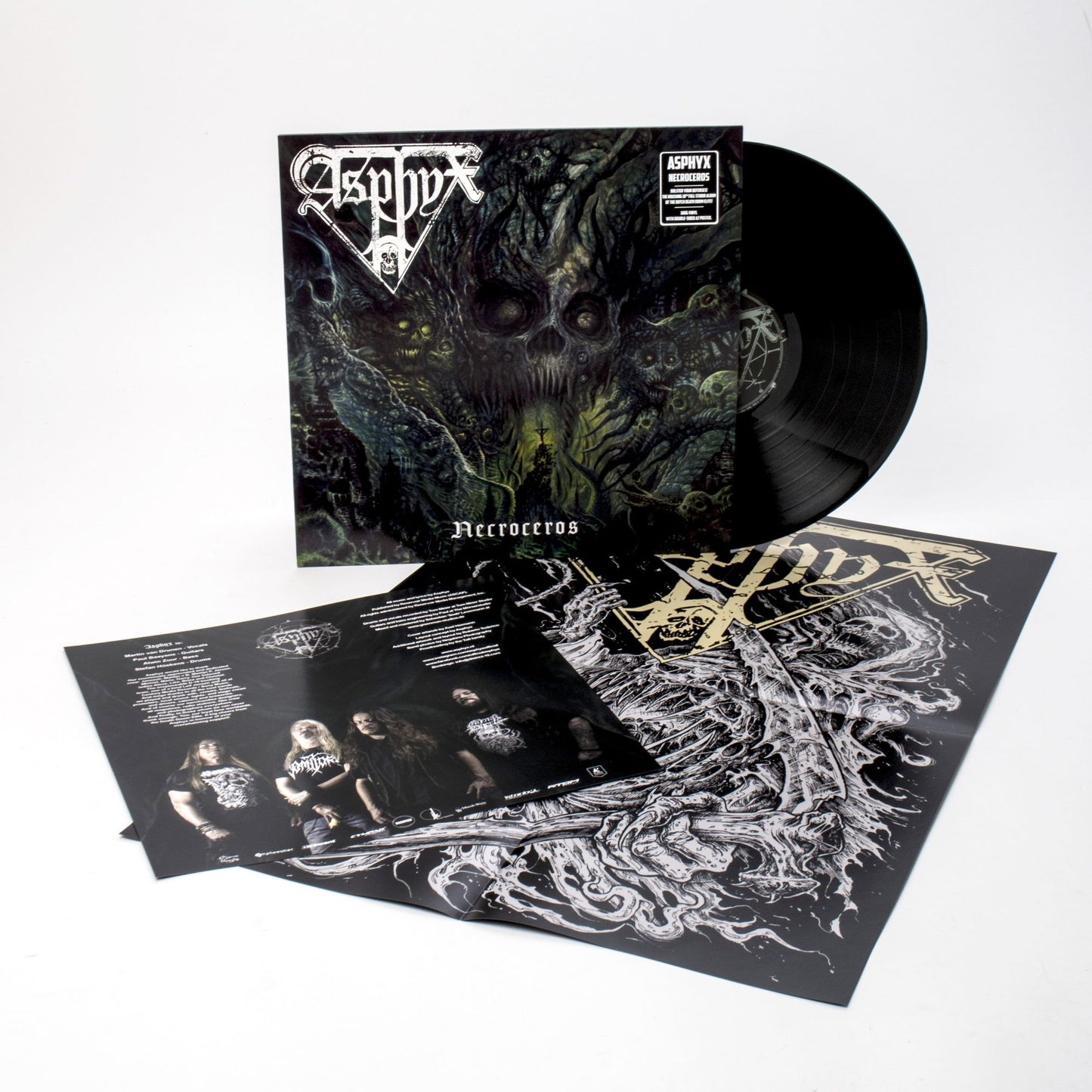 Asphyx - Necroceros (ltd. numbered black LP)