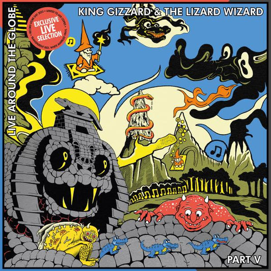 King Gizzard & The Lizard Wizard - Live Around The Globe - Part V (col. LP RSD25)