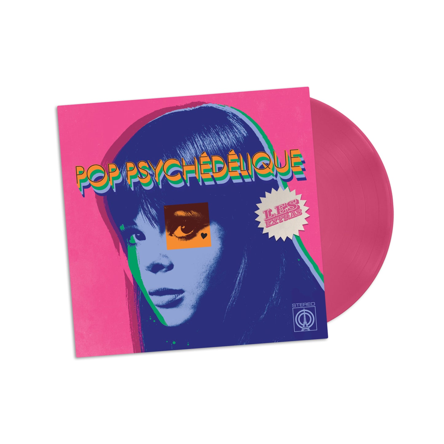 Various Artists - Pop Psychedelique: Les Extras (Ltd. Pink LP RSD25)