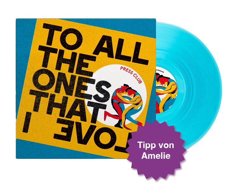 Press Club - To All The Ones That I Love (transparent curacao LP)