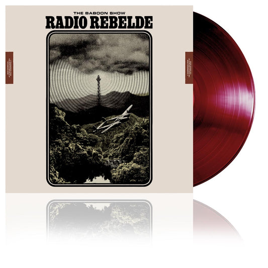 The Baboon Show - Radio Rebelde (dark burgundy red LP)